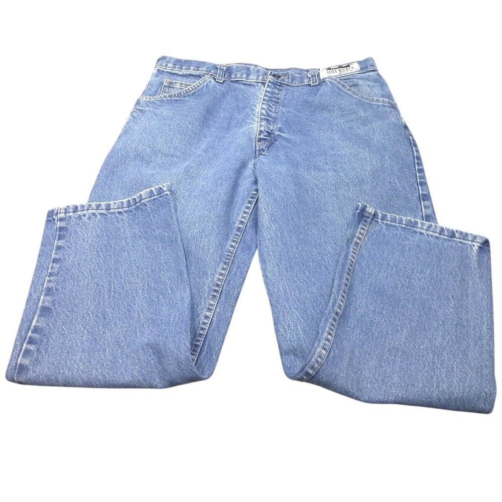 Bulwark FR Flame Resistant Denim Jeans Mens 38x37 Blue Indura Work Pants